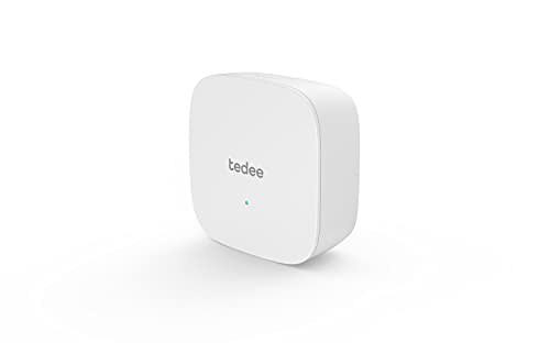 Tedee Bridge para cerradura electrónica de puerta | Fácil de instalar | Control a través de Bluetooth, Tedee WiFi Bridge permite abrir y cerrar a distancia | iPhone & Android | Smart Home