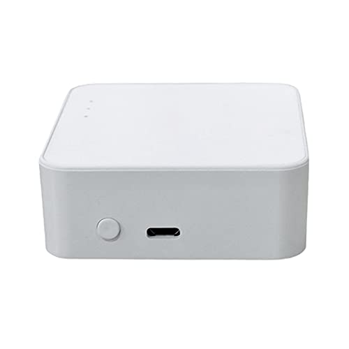 Kits Wifi Gateway Sistema de Seguridad Inteligente Compatible con Alexa Google Home Aplicación de Control Remoto Bluetooth Smart Hub Trabajo Comunicación Zigbee Conjuntos de