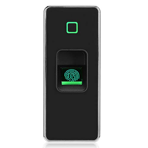 Entrada de Puerta con Huella Digital, Impermeable RFID Sistema de Control de Acceso, Huella Dactilar Cerradura de Puerta Inteligente Abridor de Puerta para Oficina Hogar Compartimento