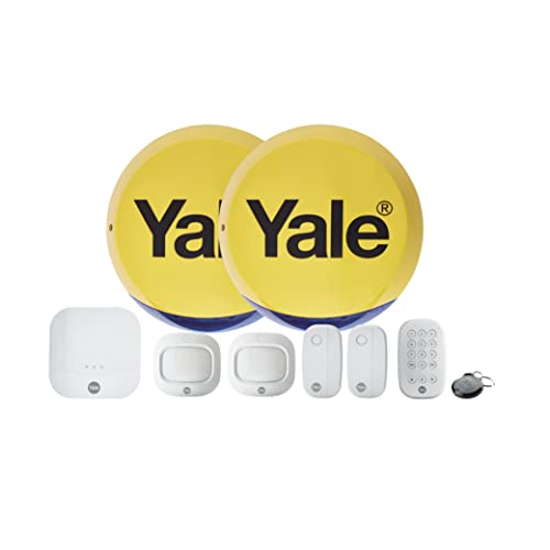 Yale IA-330 sistema de alarma de seguridad Blanco - Sistemas de alarma de seguridad (Inalámbrico, Android,iOS, Línea telefónica, Completo, Parcial, 868 MHz, 200 m)