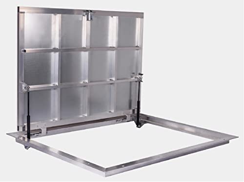 Trampilla de suelo 800 mm x 1200 mm(P) – Bisagras laterales, Tapa de Registro Panel de acceso Puerta de Inspección Tapa de Escotilla