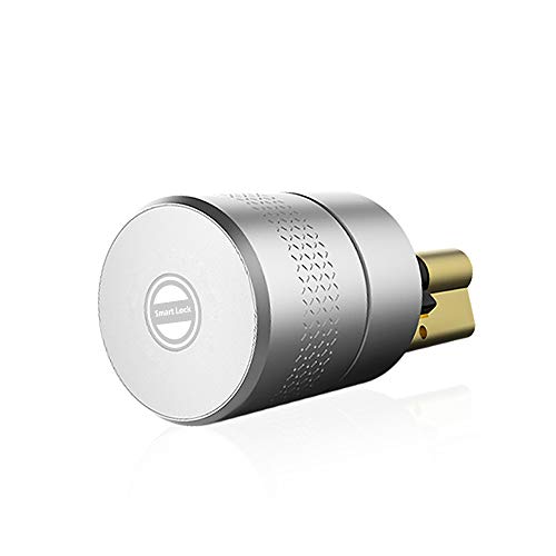 Yagusmart Smart Door Lock Cylinder, Cerradura Electrónica para Puerta, trabaja con Tuya Gateway