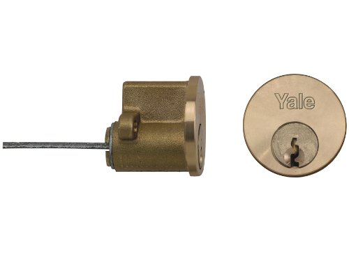 Yale Locks P1109 - Cilindro de Seguridad con 6 Llaves, Color latón Pulido [Importado de Reino Unido]