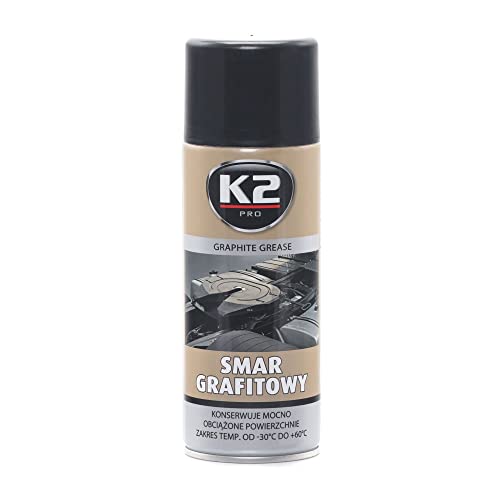 K2 Grasa de Grafito Spray Lubricante de Montaje Aceite 400 ml