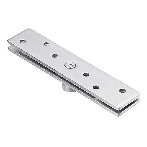 Cerradura de pernos de puerta, Las puertas giratorias 360 ° Pivote Hardware Bisagra oculta de acero inoxidable (Size : #3)