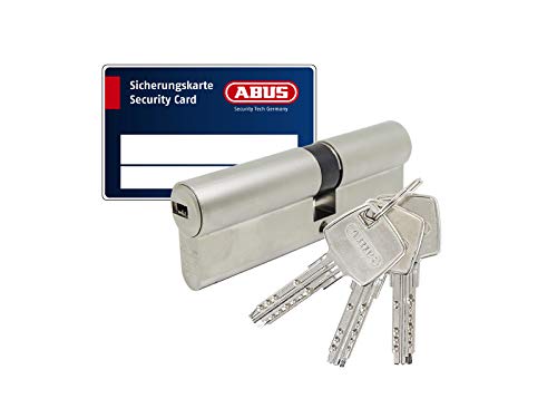 ABUS – Cilindro para cerradura (Cerradura Puerta Cilindro ec660 eck660 urgencia con tarjeta de seguridad