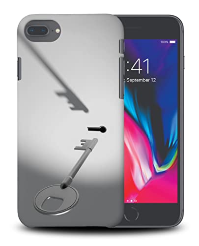 Funda para teléfono con llave y ojo de cerradura para Apple iPhone 7 | iPhone 8 | iPhone SE (2020)