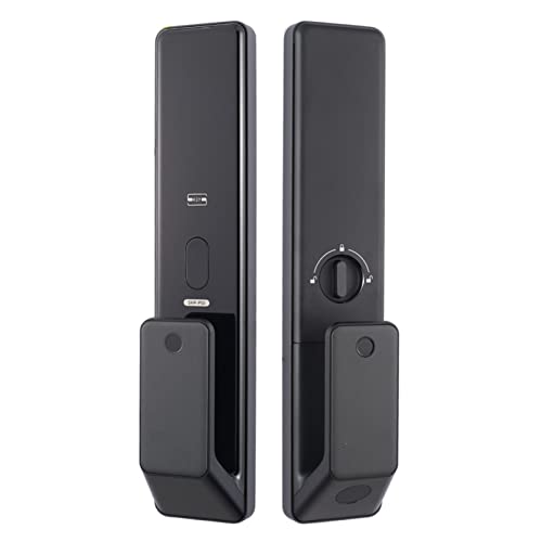 Compatible con Samsung Smart Digital Doorlock SHP-P50 Bloqueo biométrico de huellas dactilares Seguridad Cerraduras inteligentes for el hogar (Color : A)