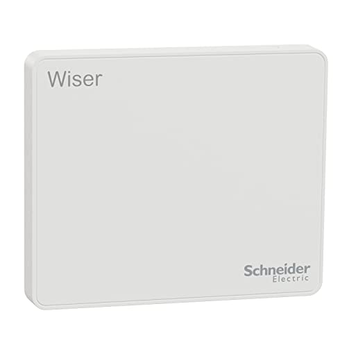 Schneider Electric Merten Wiser Hub (2ª generación) Smart Home, control por aplicación in situ o remoto, conexión modular a través del sistema Wiser, compatible con Alexa y Google Assistant, blanco