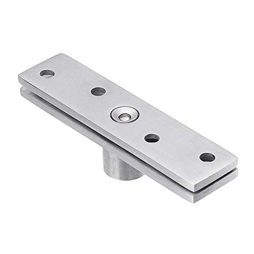 Cerradura puerta, Las puertas giratorias 360 ° Pivote Hardware Bisagra oculta de acero inoxidable (Size : #2)