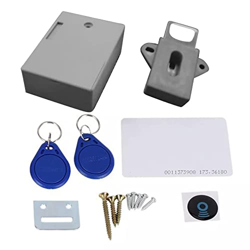Cerradura para armario | Sensor de Tarjeta IC para cajón de armarios | Cerradura Digital Invisible | Smartlock DIY sin Agujero Perforado