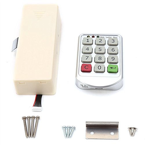 System de Control de Acceso, Kit Cerradura Teclado Cerradura electrónica para Gabinete Caja