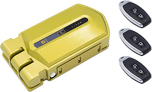 Cerradura Invisible Golden Shield Alarm 95db 3 mandos