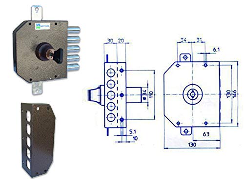 Mottura 49358 - Cerradura