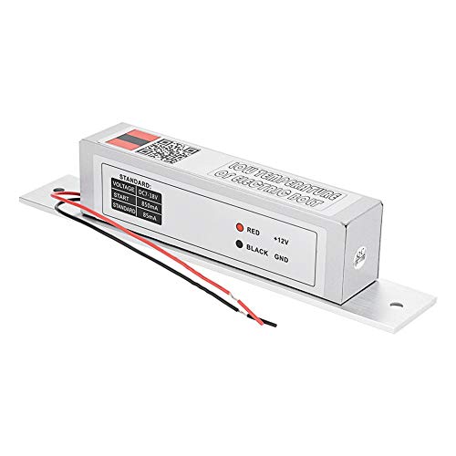 Cerradura de embutir eléctrica, Bewinner Cerradura electromagnética Cerradura de baja temperatura Modo NC para control de acceso a la puerta