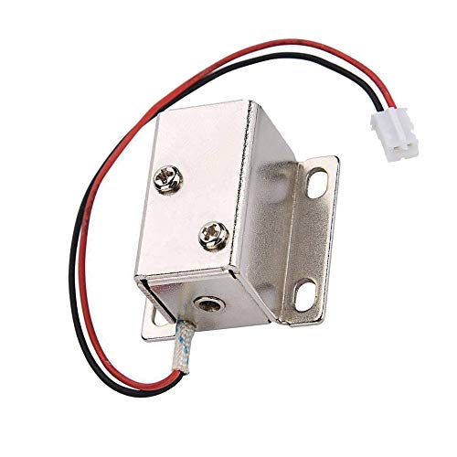 Cerradura eléctrica para puerta de cajón con lengua hacia abajo con solenoide DC 6V/12V Diseño de cerradura