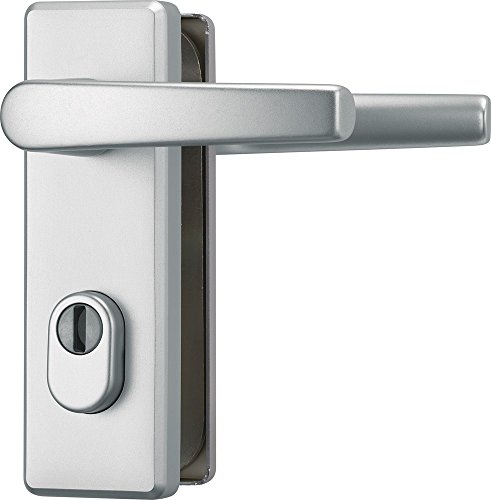 ABUS KKZS700 F1 EK 207266 - Blindaje para cerraduras de portal (aluminio, para puertas de izquierda y derecha)