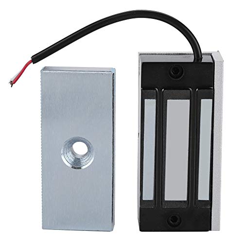 Cerradura electromagnética magnética eléctrica de una sola puerta 24V 60KG (132LB) que sostiene la fuerza para la seguridad en el hogar