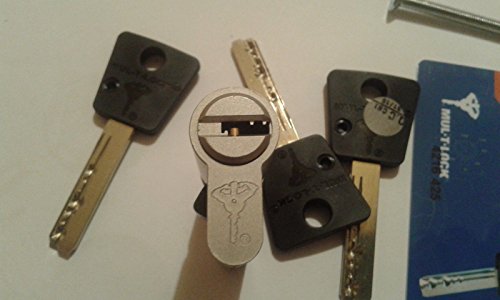 mul-t-lock 7 x 7 de alta seguridad cerradura de cilindro, 31mm/40mm, 1