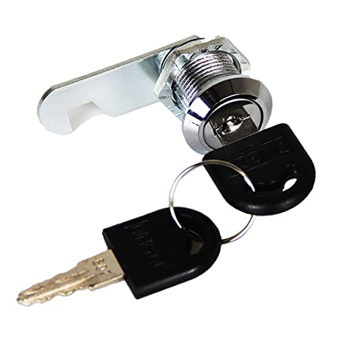 Teegxddy 1 PCS cerradura buzon bombin cerradura buzon cerraduras para armarios cerradura buzon universal cerradura armario locker key lock box cerradura de seguridad 16mm