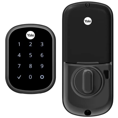 Yale Assure Lock SL - Cerradura para puerta con pantalla táctil sin llave, color negro