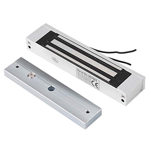 Cerradura magnética eléctrica - Sistema de Seguridad de Acceso por la Puerta de Entrada - Cerradura electromagnética 12V 180KG