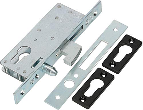 KOTARBAU® - Cerradura de puerta corredera H-50, cerradura de puerta corredera de gancho, galvanizada, resistente a la corrosión